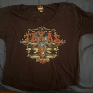Women’s  Harley Davidson Texas t-shirt